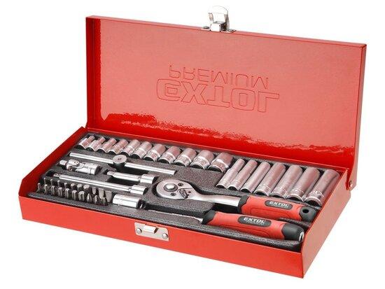 Gola sada Extol Premium 1/4", 45 ks  - 8818360