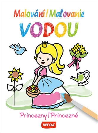 Malování/Maľovanie vodou Princezny/Princezné