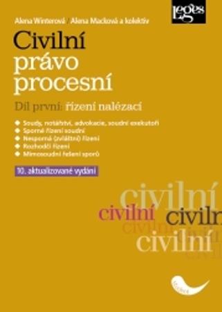 Civilní právo procesní. Díl první: řízení nalézací - 9788075027672