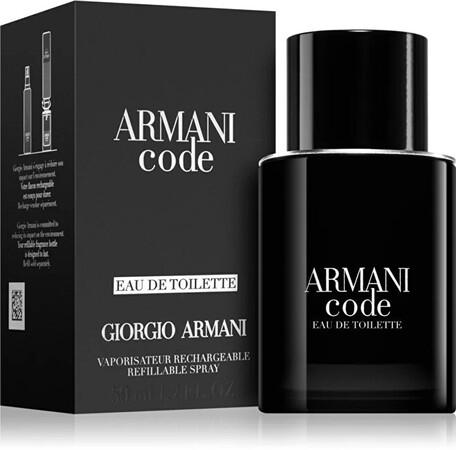 Giorgio Armani Code For Men (2023) - EDT (plnitelná) 2 ml - odstřik s rozprašovačem - pGA4502