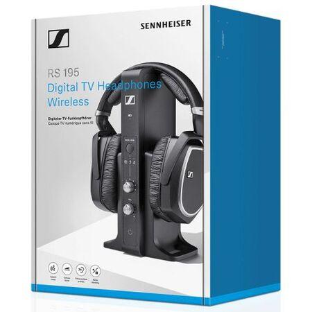 Sennheiser RS 195 Wireless Over-Ear Headphones Black EU - 508675