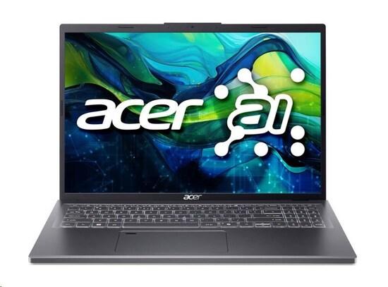 ACER NTB Aspire 16 (A16-71GM-76JL),Ultra7-155H,16"WUXGA,16GB,1TB SSD,RTX 3050,W11H,Gray - NX.J7BEC.001