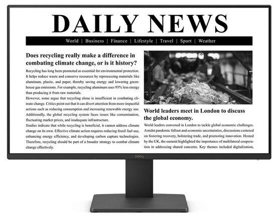 BENQ 24" LED GW2491 - 9H.LNELJ.LBE