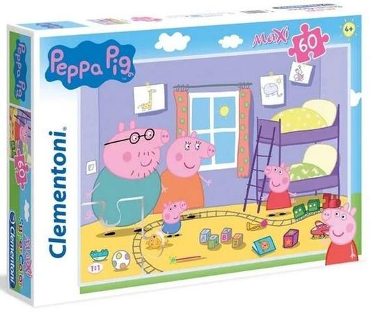 Puzzle Maxi 60 Prasátko Peppa