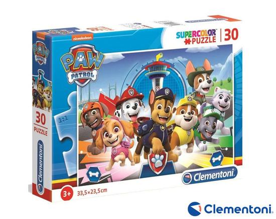 Puzzle Supercolor Tlapková Patrola