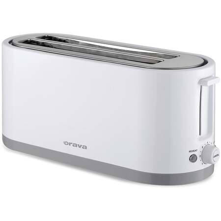 Orava HR-125 topinkovač, 1400 W, 4 topinky, regulace opékání, rozmrazování, bílý - HR-125