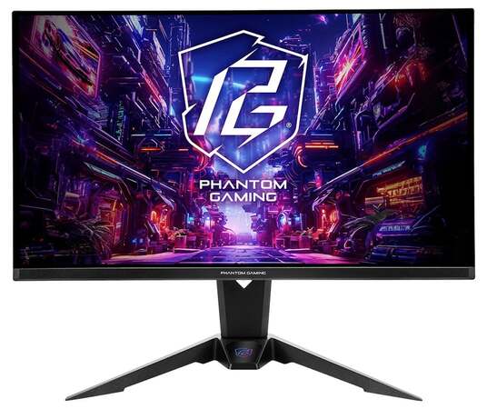 Phantom Gaming by Asrock monitor PGO27QFV 27" /OLED/2560x1440/240Hz/275cd/m2/0,03ms/DP/HDMI/USB-C/VESA/ - 90LXA0Q0-A0E1A0V