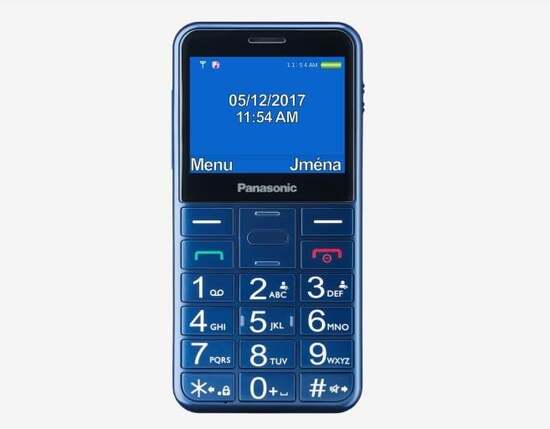 Panasonic KX-TU155EXCN modrý - MTOSPATU15555