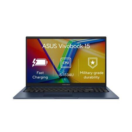 ASUS NTB Vivobook 15 (X1504VA-NJ1719W), i5-1235U, 15.6" 1920 x 1080, 16GB, 512GB SSD, Iris X, W11 Home, Blue - X1504VA-NJ1719W