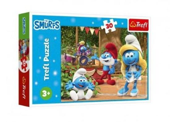 Puzzle Šmoulové a Šmoulinka