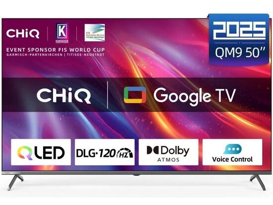 CHiQ U50QM9G TV 50", UHD QLED Google TV - U50QM9G