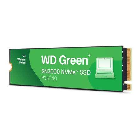 WD GREEN SSD 2TB SN3000, PCIe Gen4x4, M.2 2280, (R:5000/W:4200 MB/s) - WDS200T4G0E