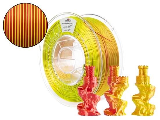Filament Spectrum PLA Magic SILK 1.75mm SOLAR FLARE 1kg - 81410