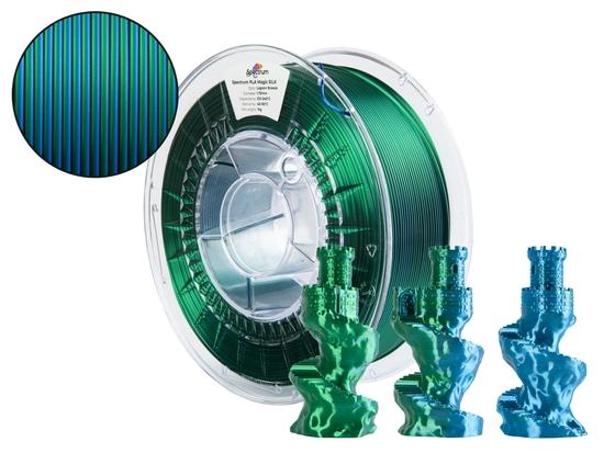 Filament Spectrum PLA Magic SILK 1.75mm LAGOON BREEZE 1kg - 81414