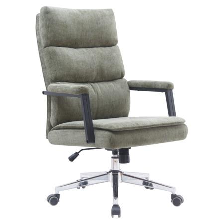 Kondela Kancelářské křeslo, zelená/chrom, ZAVIER - 0000400861