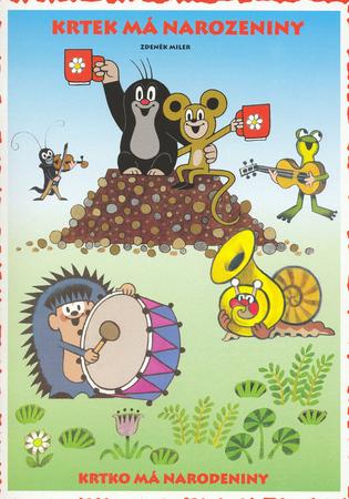 Krtek má narozeniny - omalovánka - 5038702996