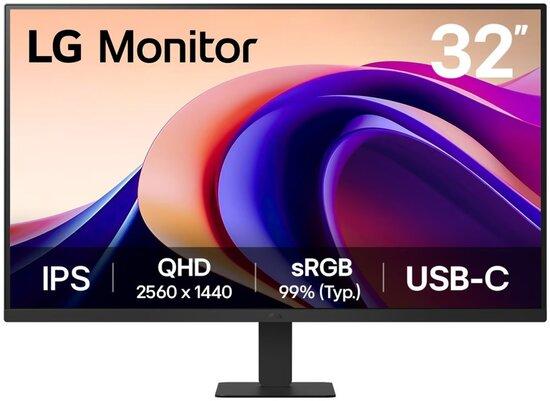 LG monitor 32U631A-B  31,5" IPS  2560x1440 / 16:9 /100Hz/ 250cdm / 5ms / USB-C/HDMI/HDR 10 - 32U631A-B.AEUQ