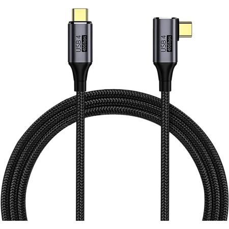 PREMIUMCORD Kabel USB4 Gen 3x2 40Gbps 8K@60Hz 240W Thunderbolt 3 kabel 0,3m - ku4cu03