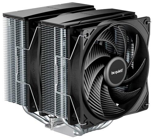 Be quiet! chladič CPU PURE ROCK PRO 3 / 2x120mm PWM fan / 6xheatpipe / stříbrný - BK041