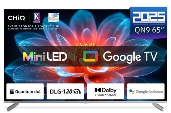 CHiQ M65QN9V TV 65", UHD MiniLED  Google TV DLG 120 Hz - M65QN9V