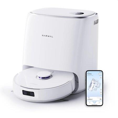 Robotický vysavač Narwal Freo X Ultra s mopem, bílý - CP-ZD-A00021-00-00