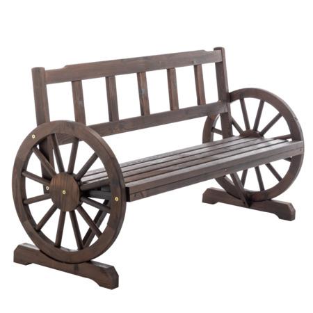 Kondela Zahradní lavička, hnědá, SABA TYP 2 - 0000398785