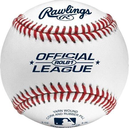 Rawlings Baseballový míček ROLB1 - official 9" - 05-BLBROLB1