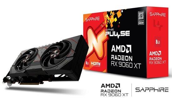 SAPPHIRE PULSE AMD RADEON RX 9060 XT GAMING OC 8GB - 11350-04-20G