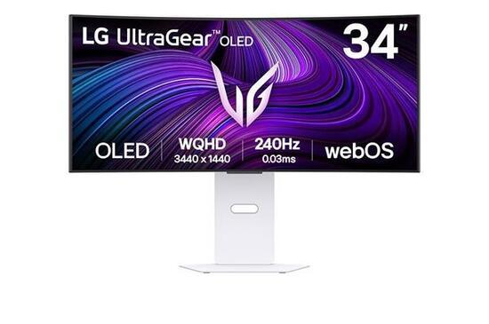 LG 34GX90SA-W 34" OLED 3440x1440 Mega:1 0.03ms 275cd HDMI DP USB-C(65W) 240Hz - 34GX90SA-W.AEU