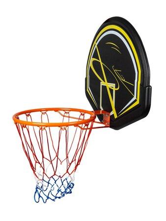 Basketbalový kôš Acra s doskou 80 x 56 cm, so sieťkou - 05-W2704BG