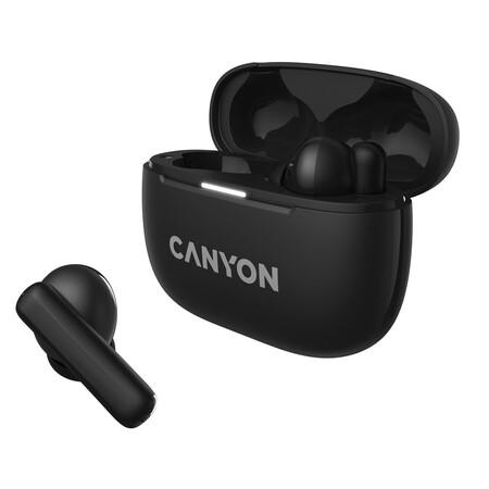 CANYON headset OnGo TWS-10 ANC+ENC Black - CNS-TWS10B