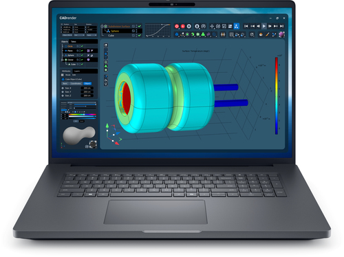 Dell Pro Max Plus 18 MB18250/U7-265HX/32GB/1TB SSD/18" QHD+/IR Cam & Mic/NVIDIA RTX 2000/Backlit Kb/W11 Pro/3Y ProSpt - G1K6W