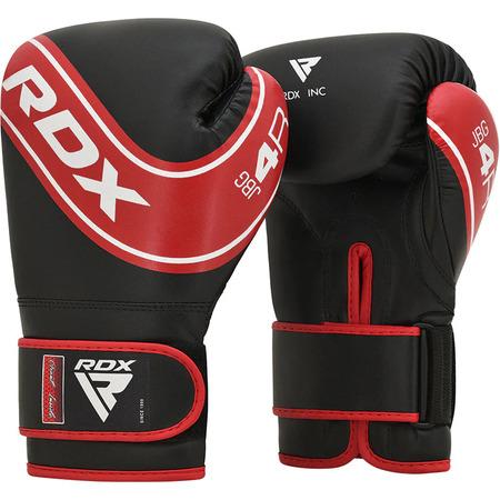 RDX Dětské boxerské rukavice 4B Robo, červeno černé, 6 oz - 05-RDX_JBG4R-6