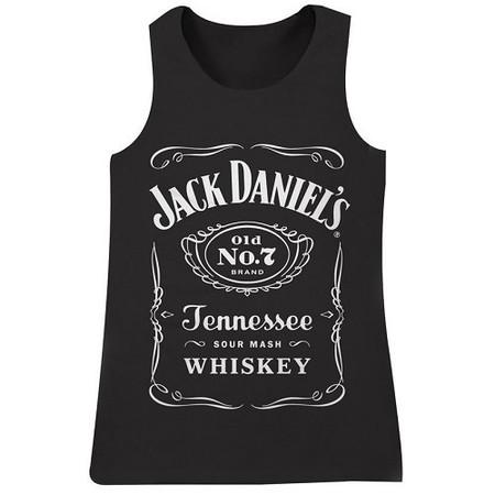 Jack Daniels - Logo, tílko tričko - 8718526013702