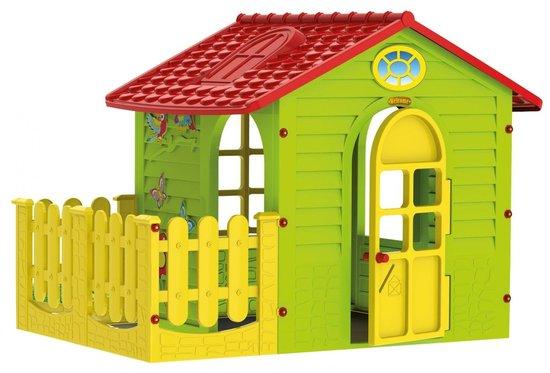 Mochtoys zahradní domek s plotem velký - 5907442108392