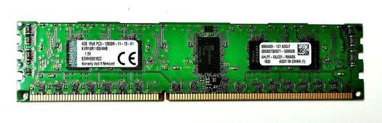 Kingston DDR3 4GB DIMM 1600MHz CL11 ECC Reg SR x8 Hynix B(rozbaleno) - KVR16R11S8/4HB