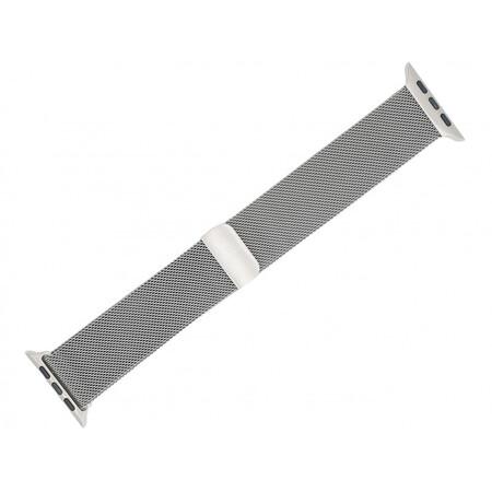 Tactical 012 Buckle Magnetický Kovový Řemínek pro iWatch 4 40mm Silver - 2445754