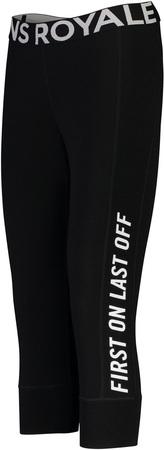 MONS ROYALE 100399-1075-001-S merino legíny CHRISTY 3/4 LEGGING black, S - 100399-1075-001-S