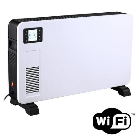 Solight KP02WiFi horkovzdušný konvektor 2300W, WiFi, LCD, ventilátor, časovač, nastavitelný termostat (Rozbaleno) - KP02WiFi