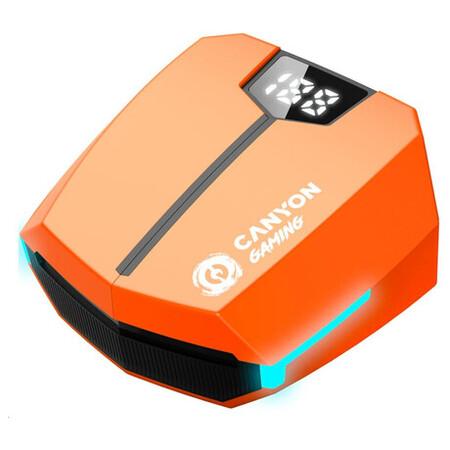 CANYON DoubleBee CND-GTWS2 herní sluchátka oranžové - CND-GTWS2O