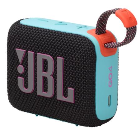 JBL GO 4 černooranžový - JBLG04BLK0