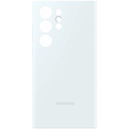 Samsung silikonový zadní kryt pro Samsung Galaxy S24 Ultra bílý (Rozbaleno) - EF-PS928TWEGWW