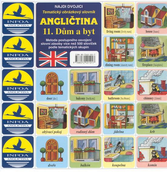 Angličtina 11. Dům a byt - 80-7240-101-7