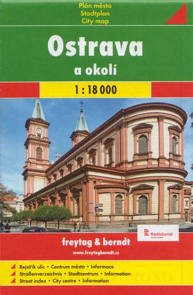 Ostrava a okolí 1:18 000 - 8072240528