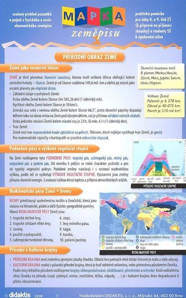 Mapka zeměpisu 1 - 80-7358-104-3