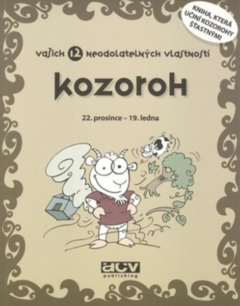 Kozoroh vašich 12 neodolatelných vlastností - 978-84-969445-9-6