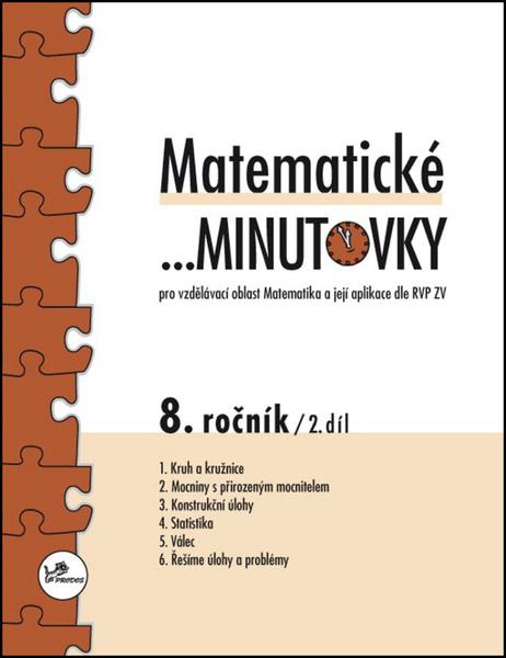 Matematické minutovky 8. ročník / 2. díl - 978-80-7230-275-8