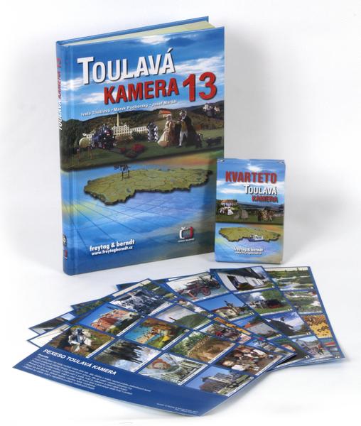 Toulavá kamera 13 + pexeso + karty kvarteto - 978-80-7445-062-4