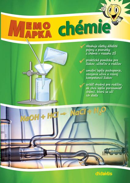 MemoMapka chémie - 978-80-89160-92-1