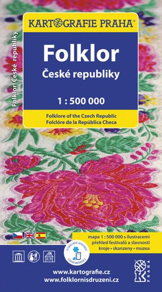 Folklor České republiky 1:500 000 - 978-80-7393-257-2